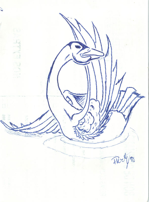 Swan - Ink