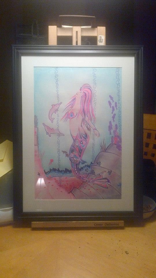 Mermaid - Commissioned piece - sold